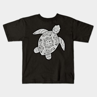 Turtle (Design on Front) Kids T-Shirt